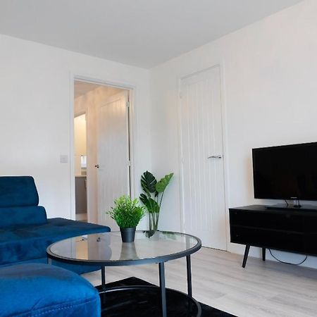 Stylish House With Private Parking Villa Glasgow Exterior foto